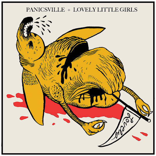 Lovely Little Girls - split 7" with Panicsville